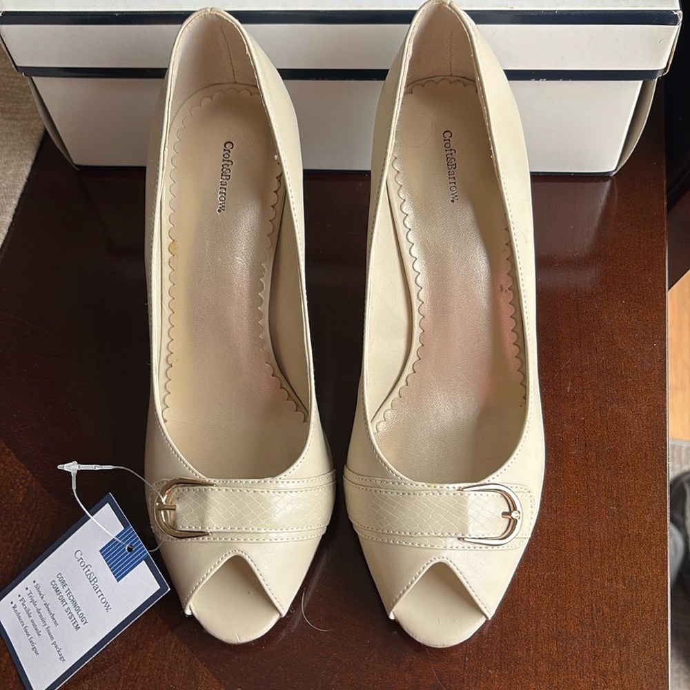 NEW Ivory Shoes